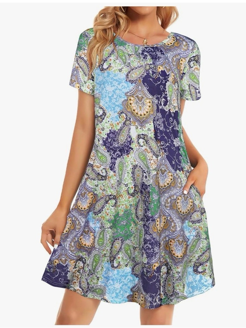Amazon Skimmer Dress NEW